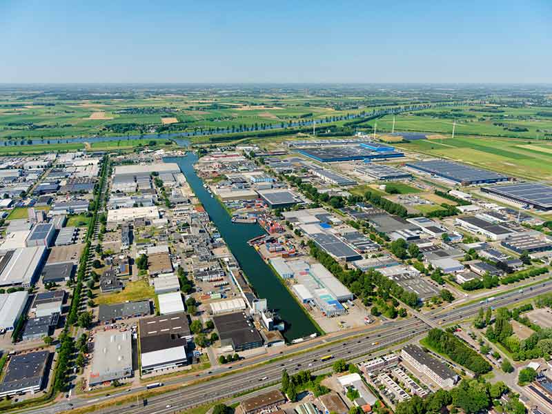 Waalwijk Harbour Netherlands